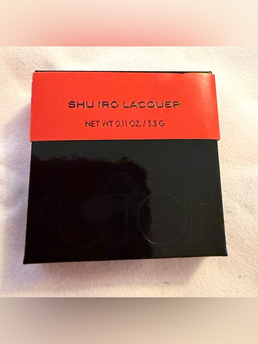 Surratt NWT  Shu Iro Lacquer Lip Color - Vibrant Red